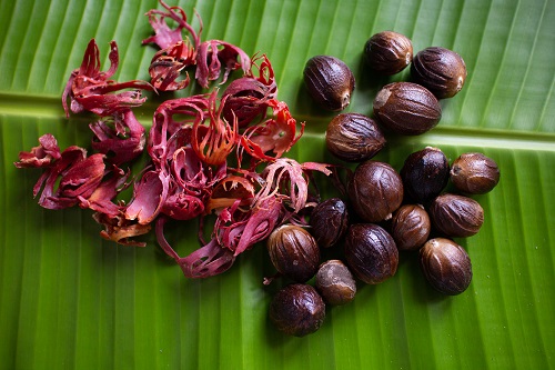 Nutmeg Mace Full Flower Malabar Fresh - 1 Kg 